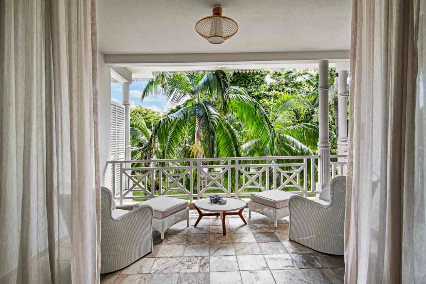 Senior Suite mit Gartenblick