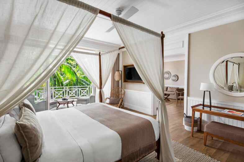 Senior Suite mit Gartenblick