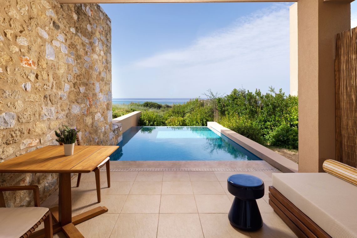 Premium Infinity Zimmer mit Meerblick und Pool