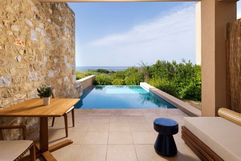 Premium Infinity Zimmer mit Meerblick und Pool