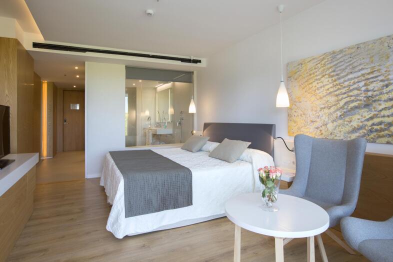 Doppelzimmer mit Poolblick