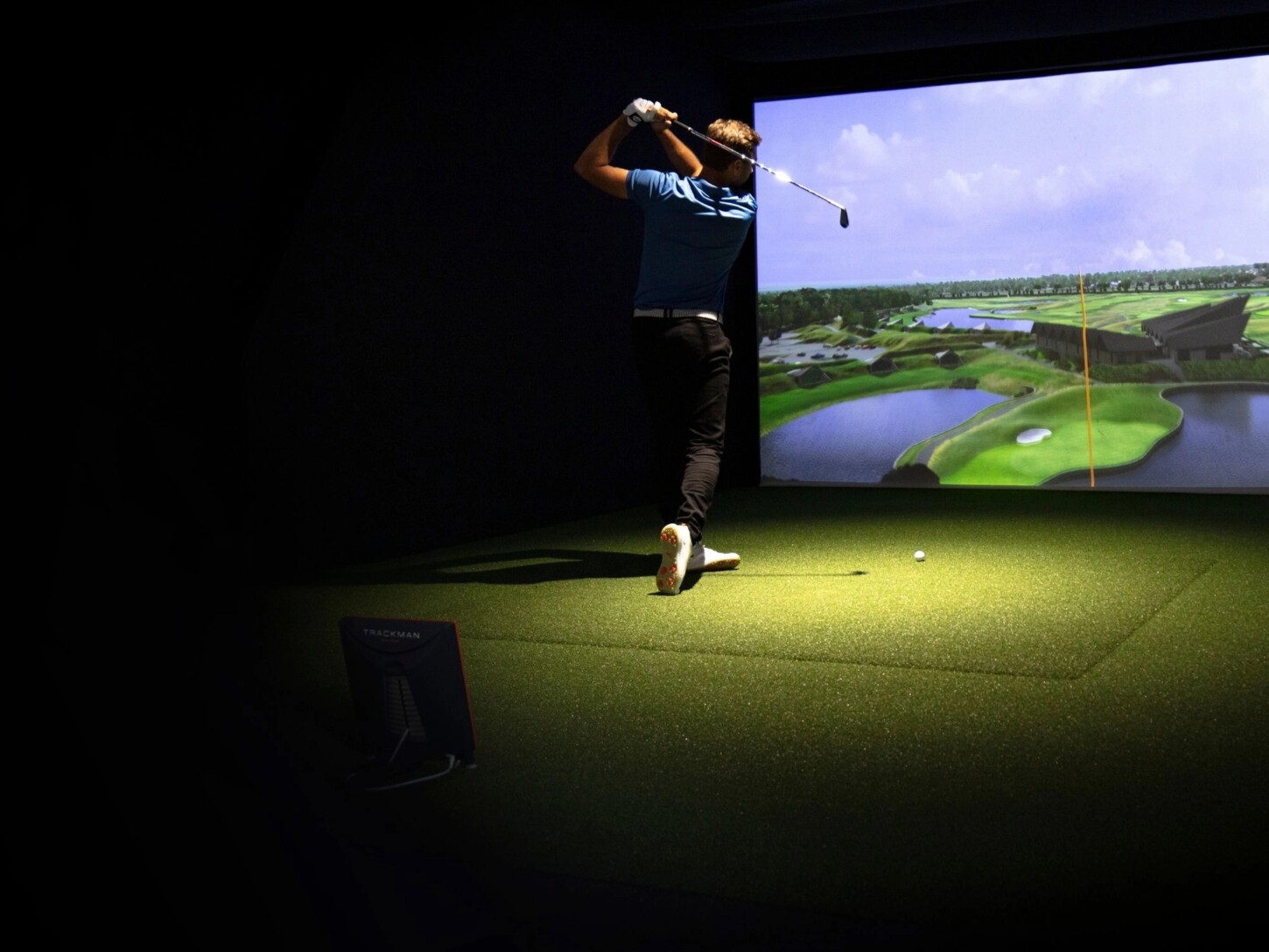 TrackMan Indoorgolf