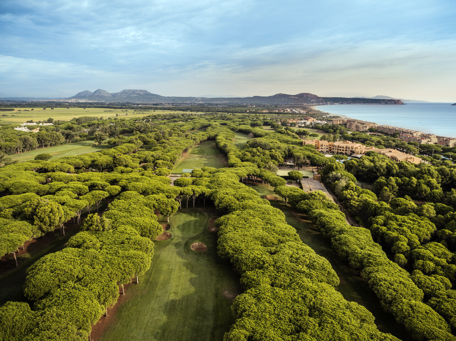 Golfplatz Ansicht