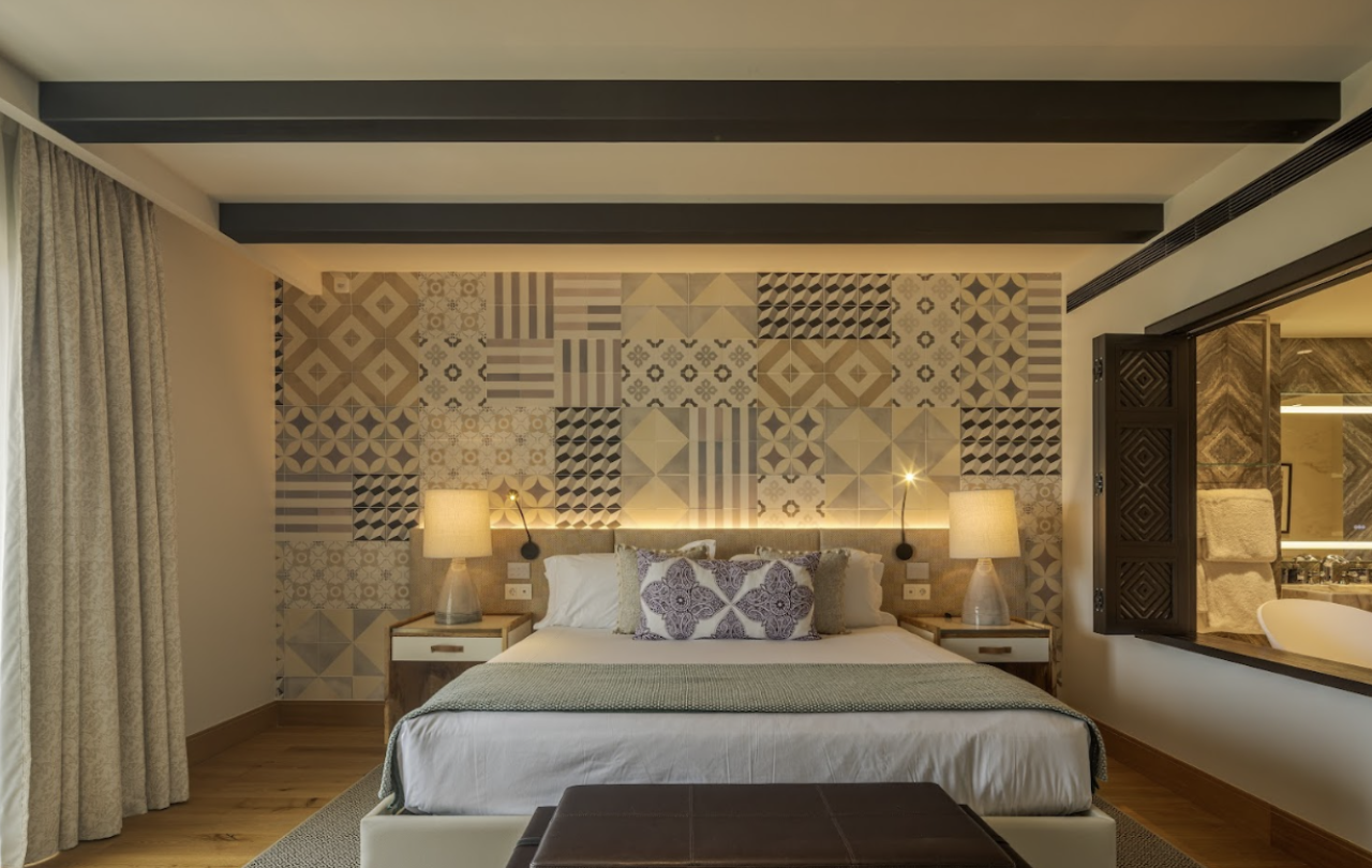 Deluxe Zimmer mit Kingsize-Bett