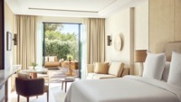 Zimmer mit Gartenblick und Tauchbecken