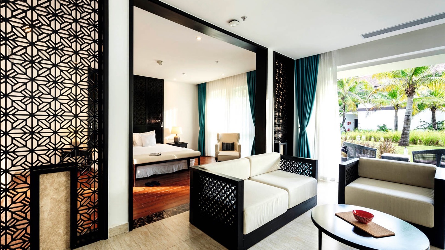 Deluxe Junior Suite mit Gartenblick