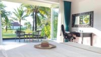 Deluxe Doppelzimmer mit Gartenblick