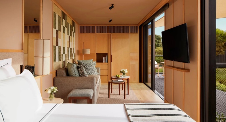 Premium Lodge mit Terrasse