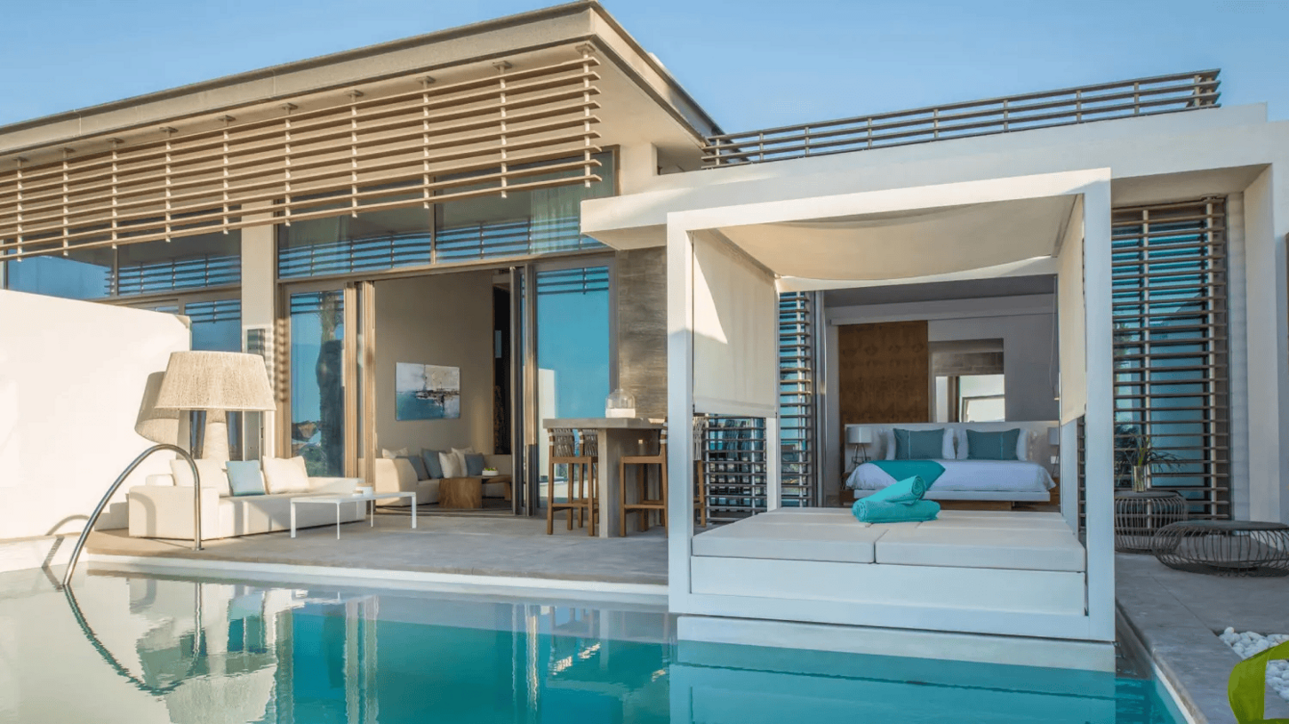 Beach Villa mit 1 Schlafzimmer und Privatpool