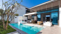 Gartenvilla mit 1 Schlafzimmer und Privatpool