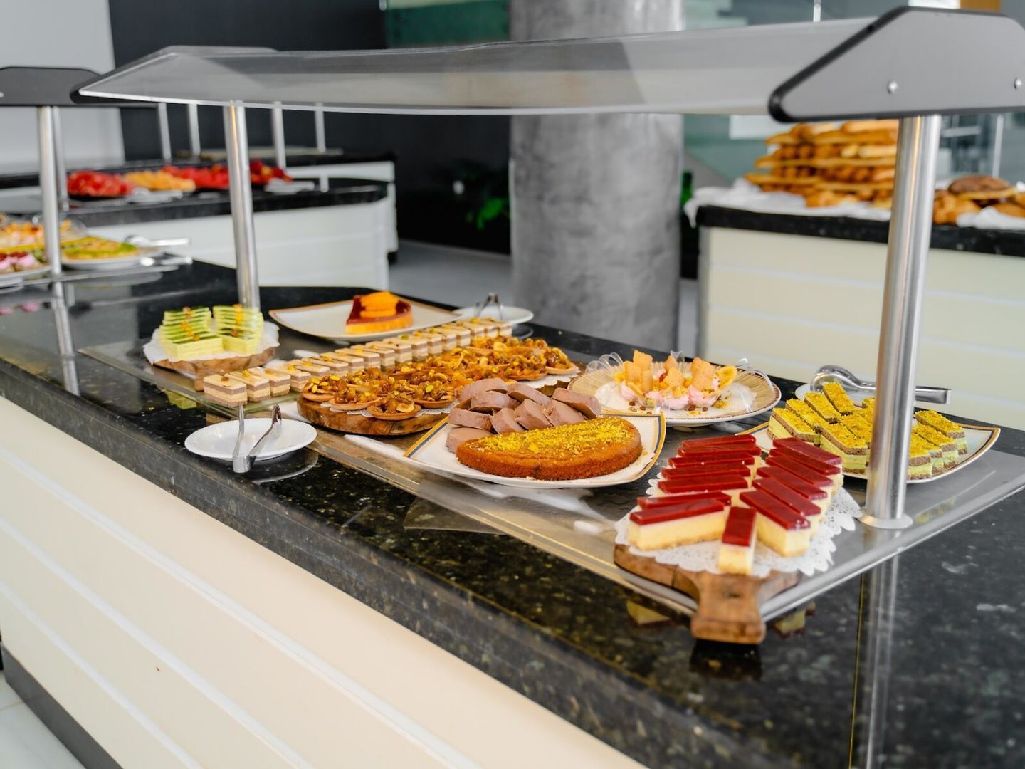 Zentrales Buffetrestaurant