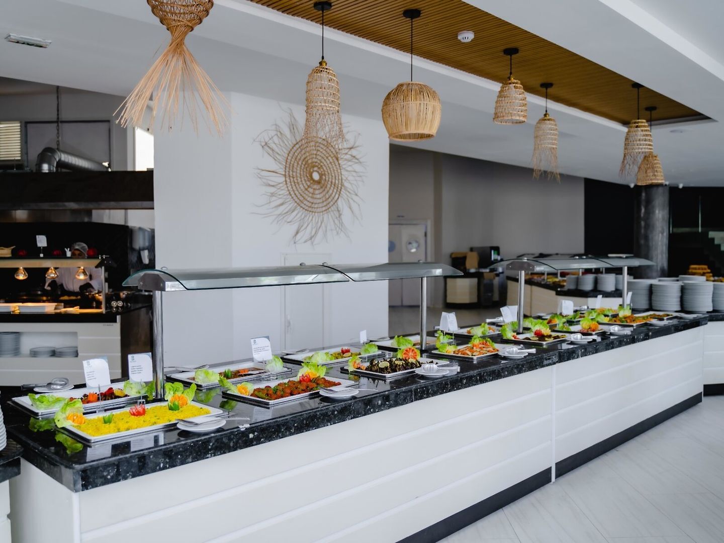 Zentrales Buffetrestaurant