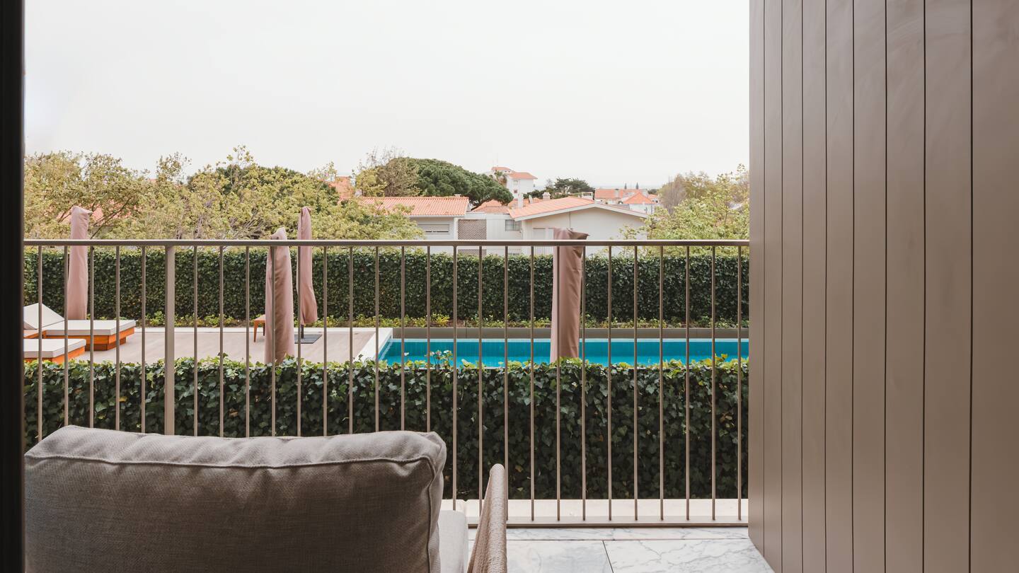 Zimmer mit Kingsize-Bett und Balkon oder Terrasse