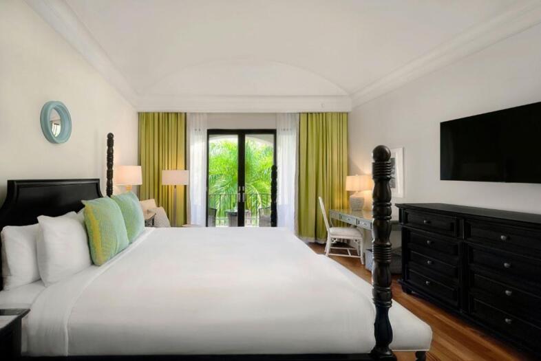 Doppelzimmer mit Blick auf das Resort