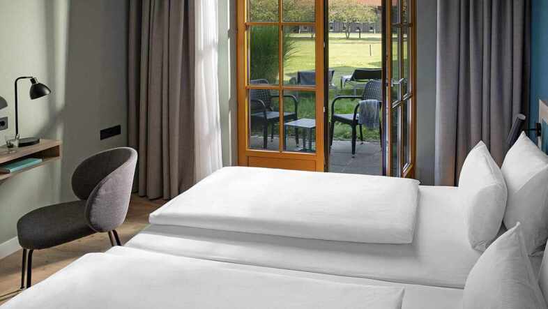 Standard Doppelzimmer mit Terrasse (DZX3)