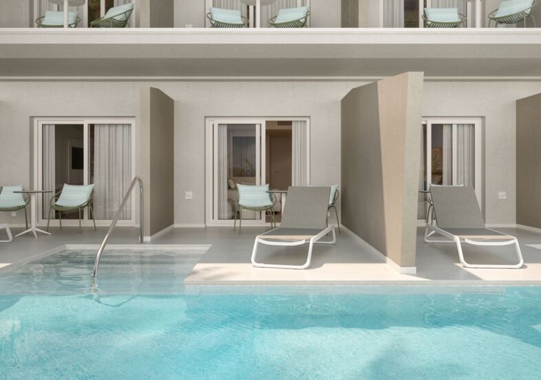 Doppelzimmer "Oh La La Swim Out"