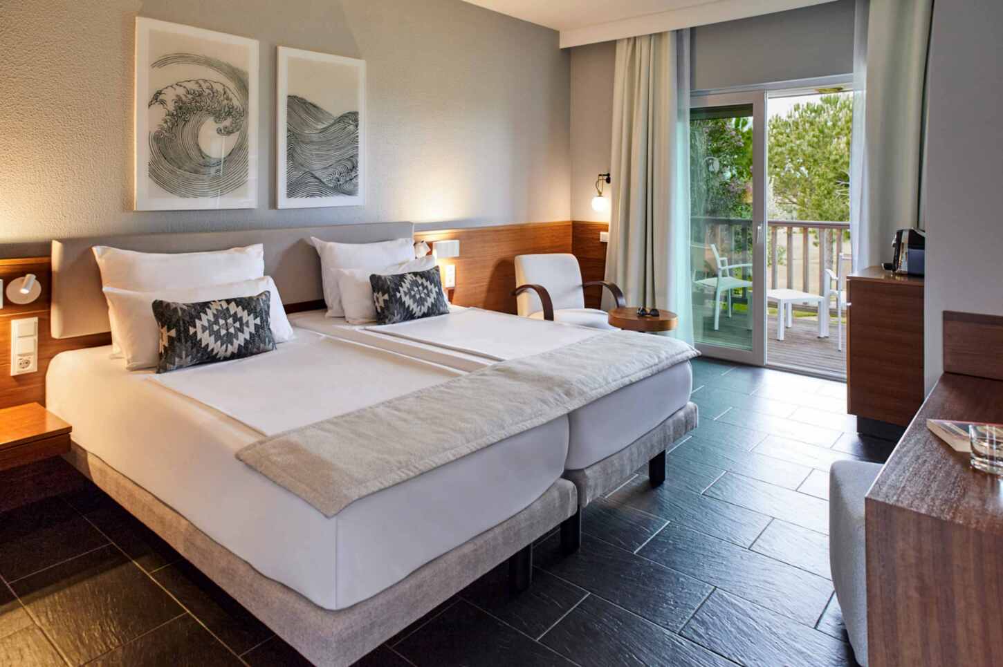 Doppelzimmer mit Golfplatzblick