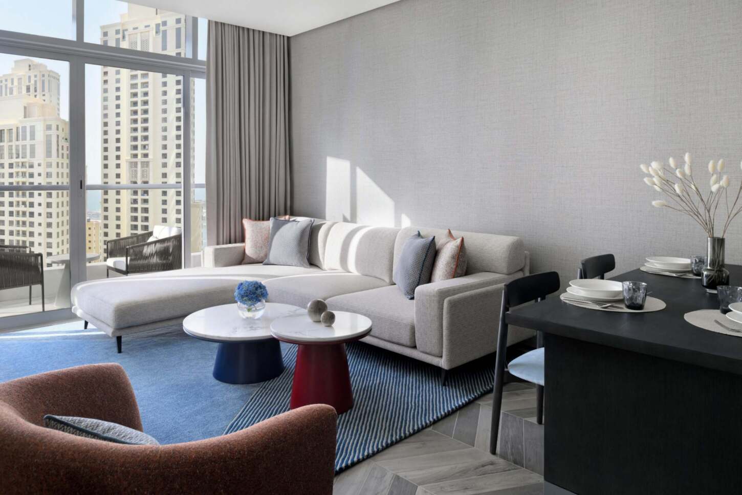 Suite mit 2 Schlafzimmer und Balkon