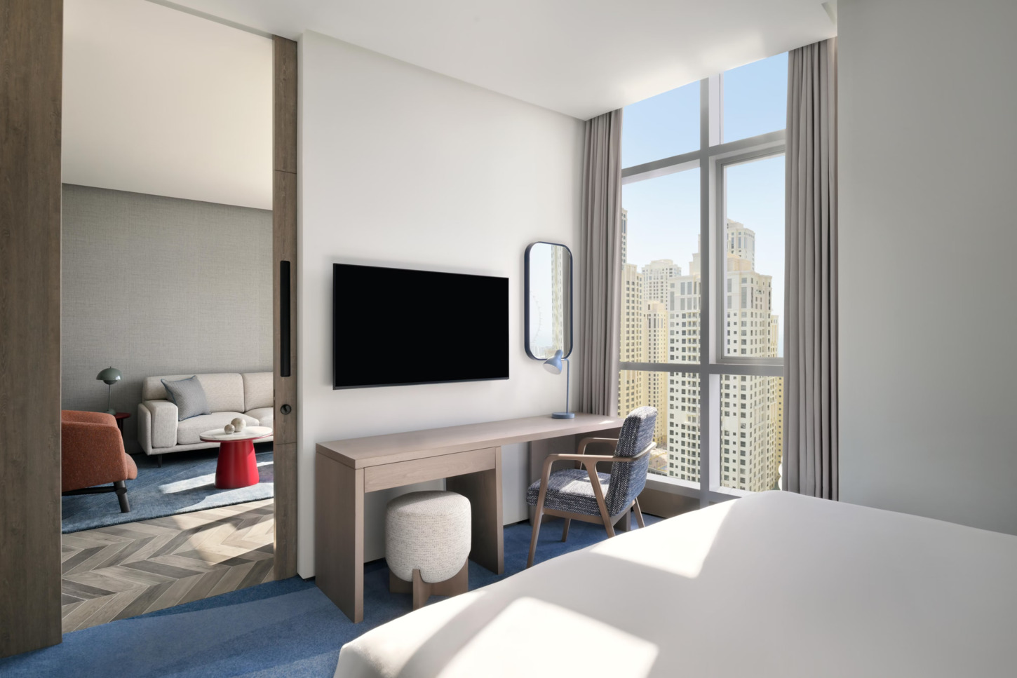 Suite mit 1 Schlafzimmer und Balkon