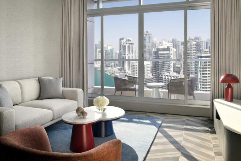 Suite mit 1 Schlafzimmer und Balkon