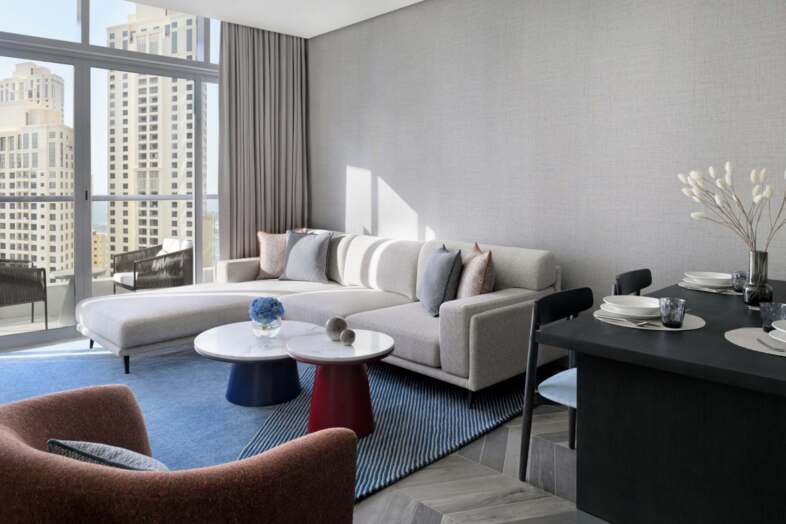Suite mit 2 Schlafzimmer und Balkon