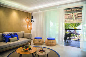 Paradis Luxus-Familliensuite am Strand