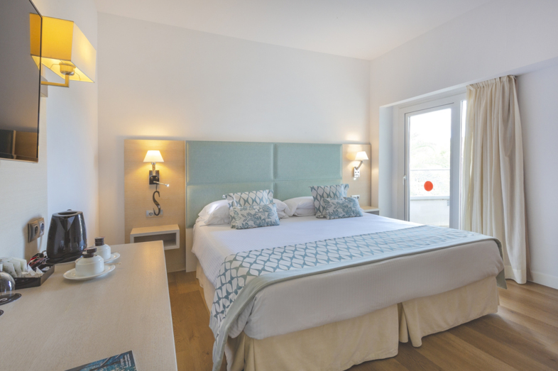 Doppelzimmer mit Gartenblick