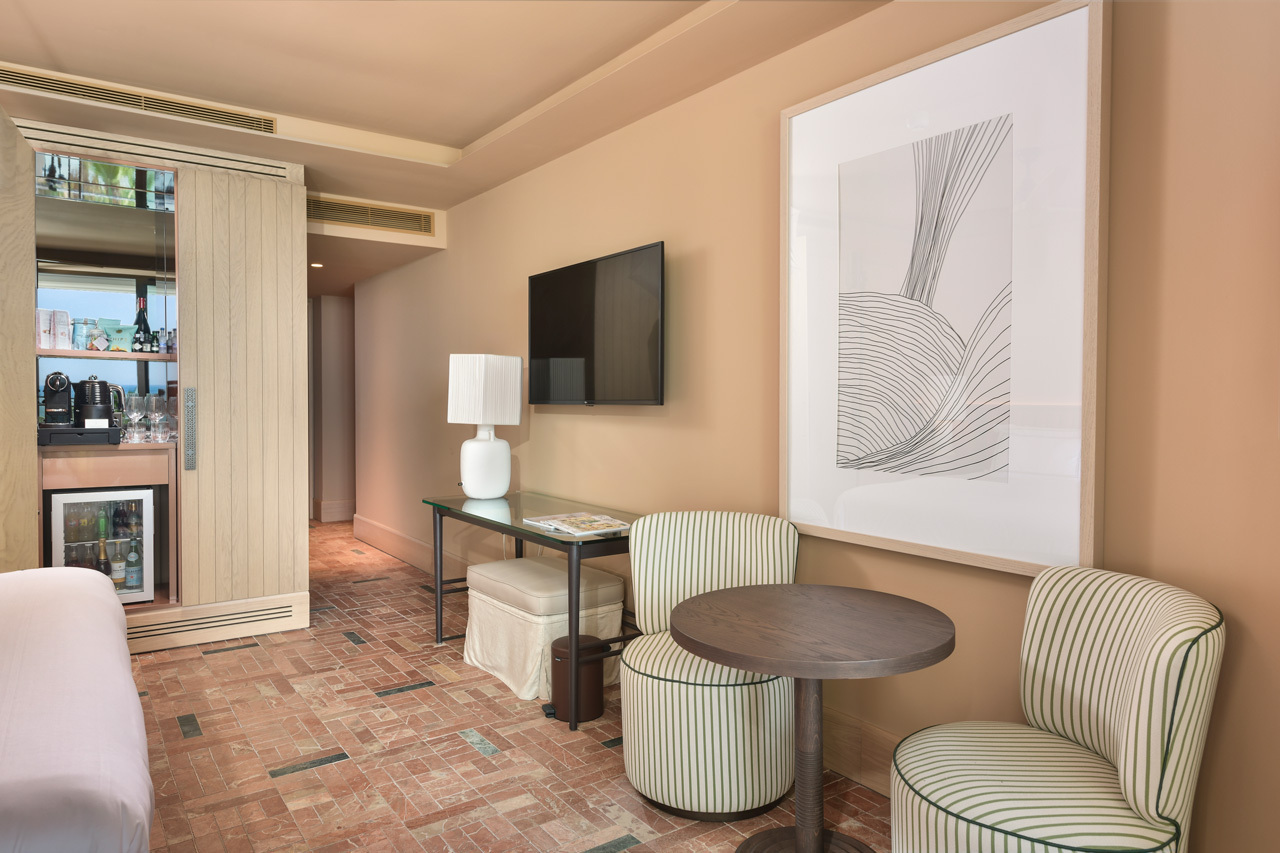 Doppelzimmer mit seitlichem Meerblick