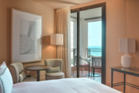 Supreme Doppelzimmer mit seitlichem Meerblick