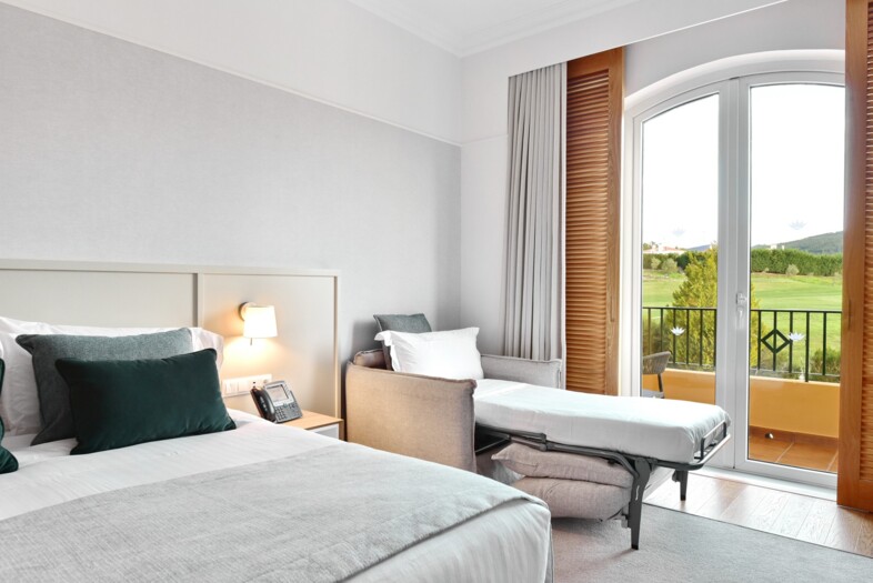 Premium Zimmer mit Blick auf den Golfplatz