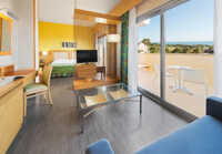 Junior Suite mit Blick auf den Golfplatz