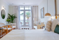 Doppelzimmer mit Gartenblick