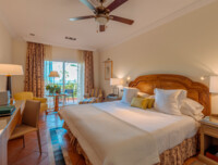 Doppelzimmer Casas Ducales mit Gartenblick