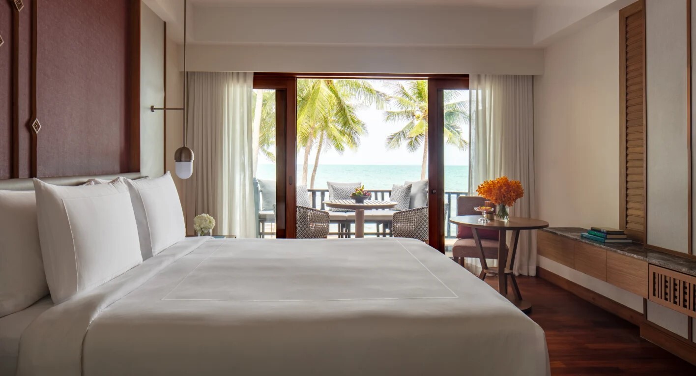 Deluxe Zimmer mit Meerblick und Balkon