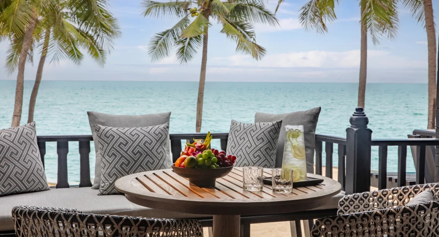 Deluxe Zimmer mit Meerblick und Balkon