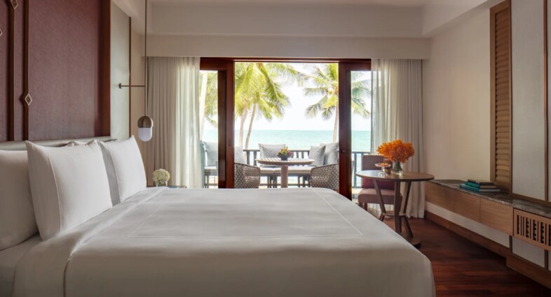 Deluxe Zimmer mit Meerblick und Balkon