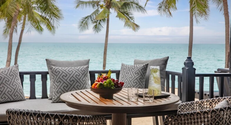 Deluxe Zimmer mit Meerblick und Balkon