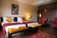 Deluxe Doppelzimmer mit Gartenblick