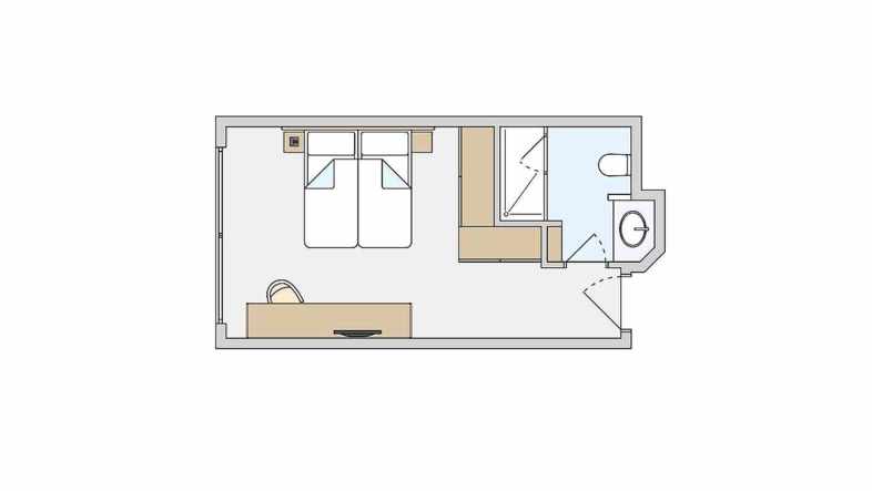 Economy Doppelzimmer