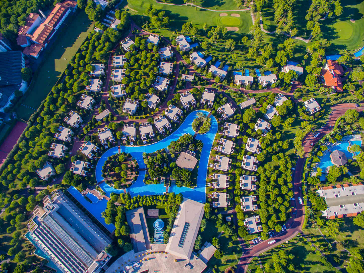 Gesamtansicht Resort