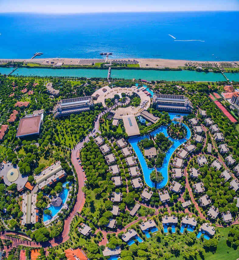 Gesamtansicht Resort