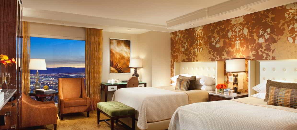 Resort Zimmer mit 2 Queensize-Betten