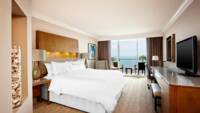 Deluxe Zimmer mit1 Kingsize-Bett, Meerblick