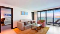 Suite mit Meerblick, 1 Schlafzimmer, Kingsize-Bett