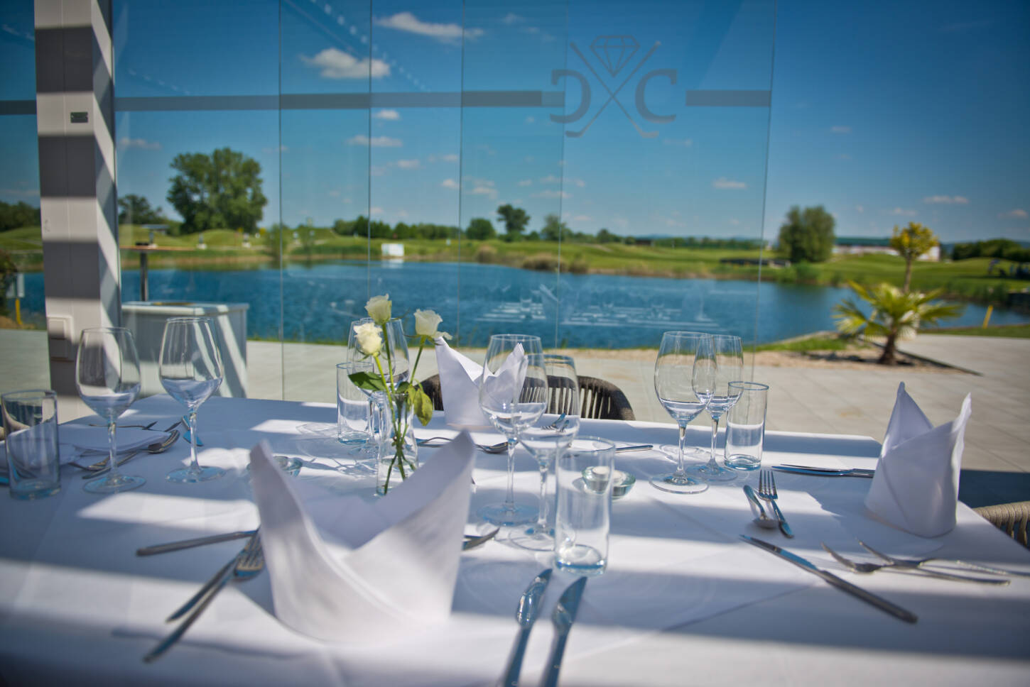 Boathouse am Wasser