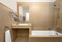 Apartment mit 1 Schlafzimmer und Whirpool