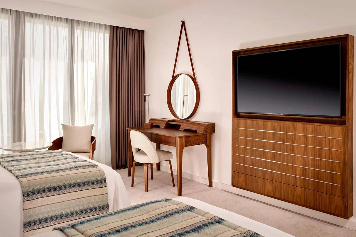 Deluxe Zweibettzimmer mit Meerblick