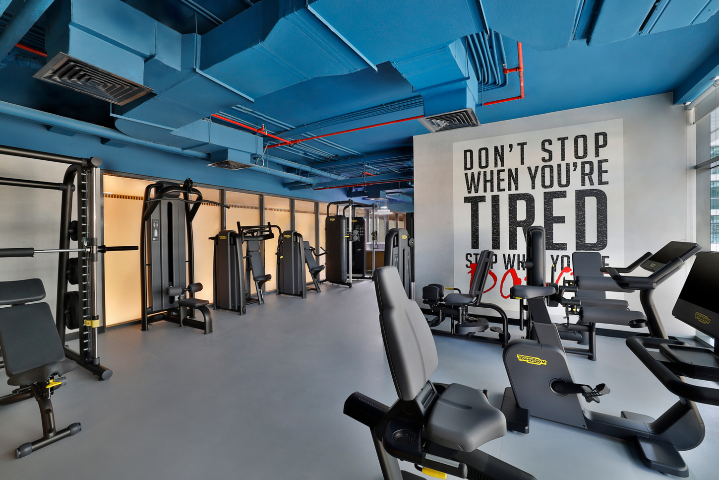 Fitnessstudio