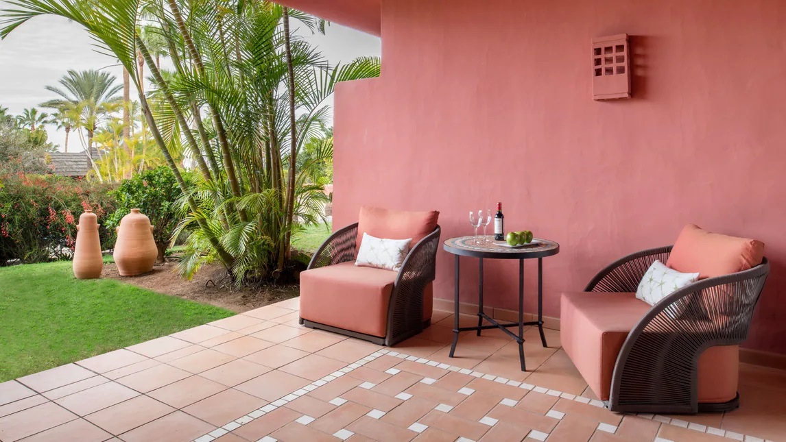 Deluxe Retreat-Zimmer mit Gartenblick