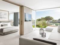 Suite mit 1 Schlafzimmer und Gartenblick